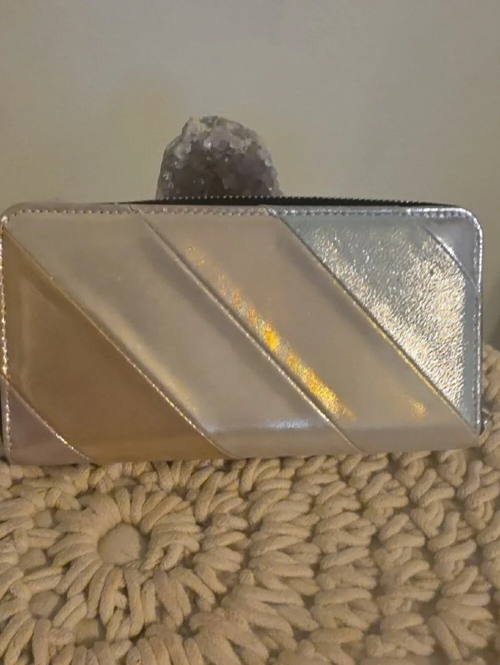 Kurt Geiger stylish metallic
